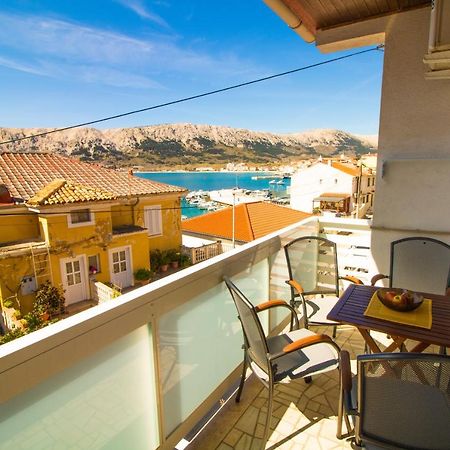 Apartment Mario With Terrace And Sea View Baška Kültér fotó