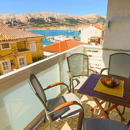 Apartment Mario With Terrace And Sea View Baška Kültér fotó