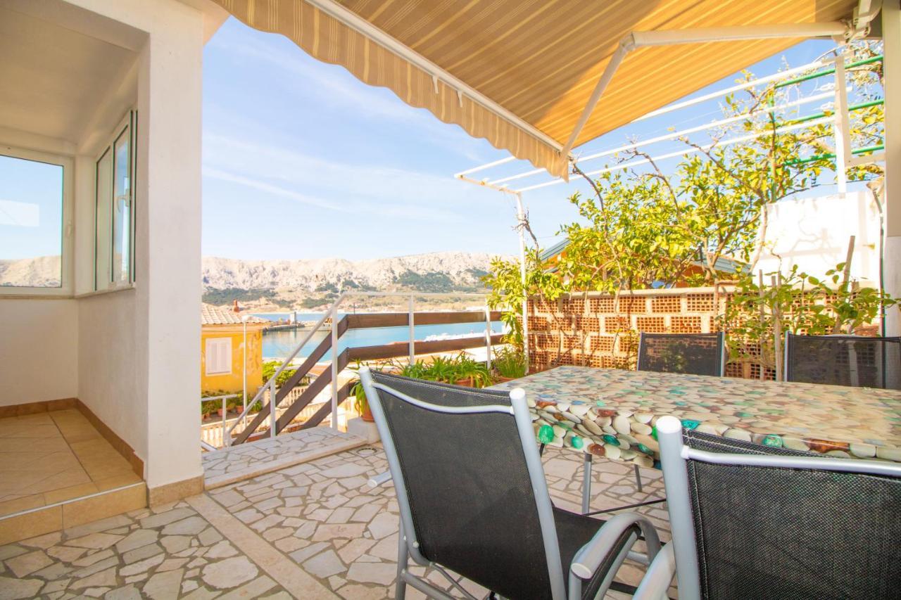 Apartment Mario With Terrace And Sea View Baška Kültér fotó